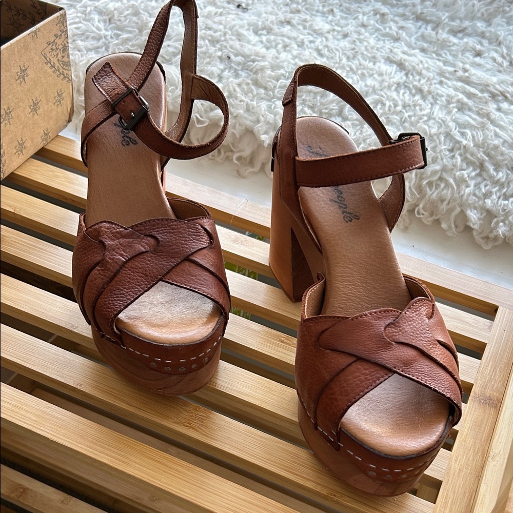 Free People Orion Woven Clog